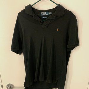 Men's Black Ralph Lauren Polo Shirt